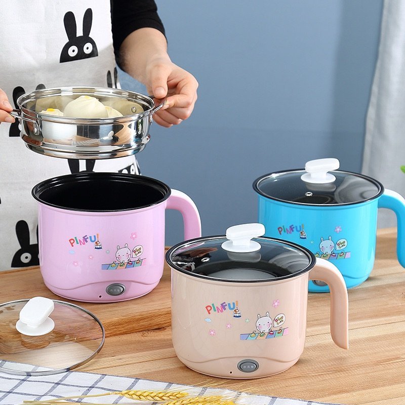 Mini Electric Cooker with Steamer (Multifunctional Pot)
