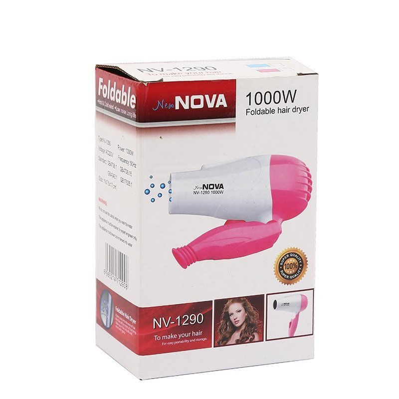 Nova Foldable Hair Dryer – 1000W