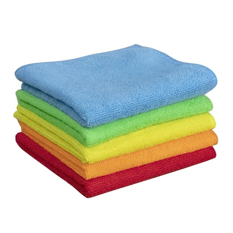 Rainbow Microfiber Cleaning Cloths (Pack of 5) - Image 5