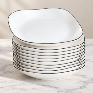 SQUARE SHAPE CERAMIC PLATE