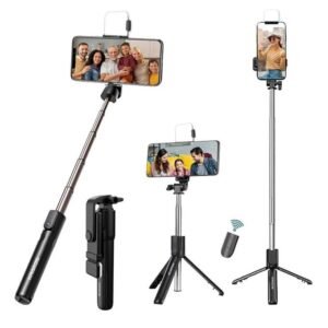 3 in 1 BLUETOOTH SELFIE STICK WITH TRIPOD