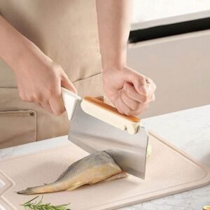 Palm guard for cutting