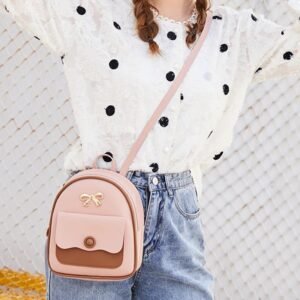 Mini Ribbon Charm Backpack