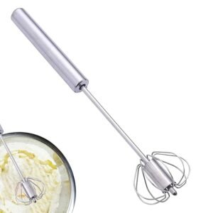 Automatic egg whisk