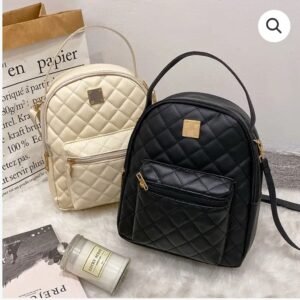Elegant Quilted Mini Backpack
