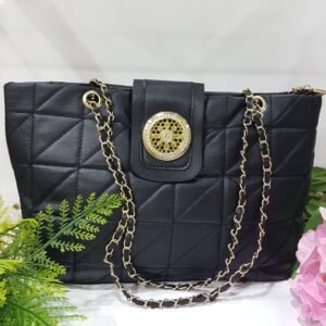 Faux Leather Quilted Shoulder bag