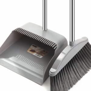 2pcs Broom Set with Dustpan