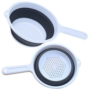 Collapsible Silicone Kitchen Strainer