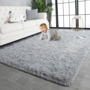 Ultra-Soft Plush Shag Area Rug – Cozy Comfort for Modern Living
