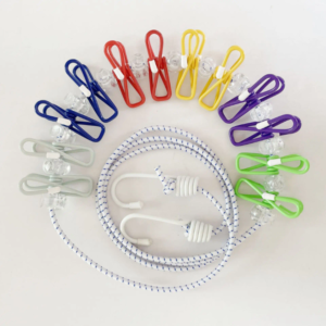 Elastic Drying Line with hooks