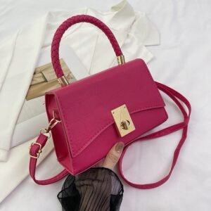 Aria Braided-Handle Handbag
