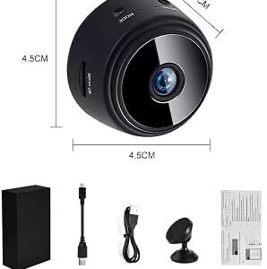 Advanced A9 1080P Wireless Mini WiFi CCTV Camera (In Packaged Box)