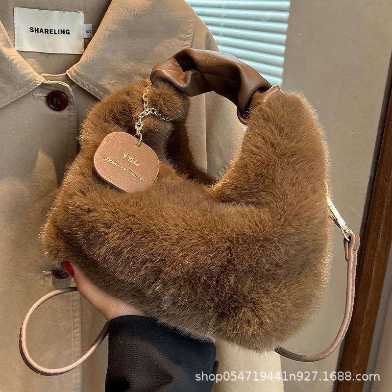 Nuage Mini Plush Shoulder Bag - Image 2