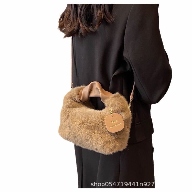Nuage Mini Plush Shoulder Bag - Image 5