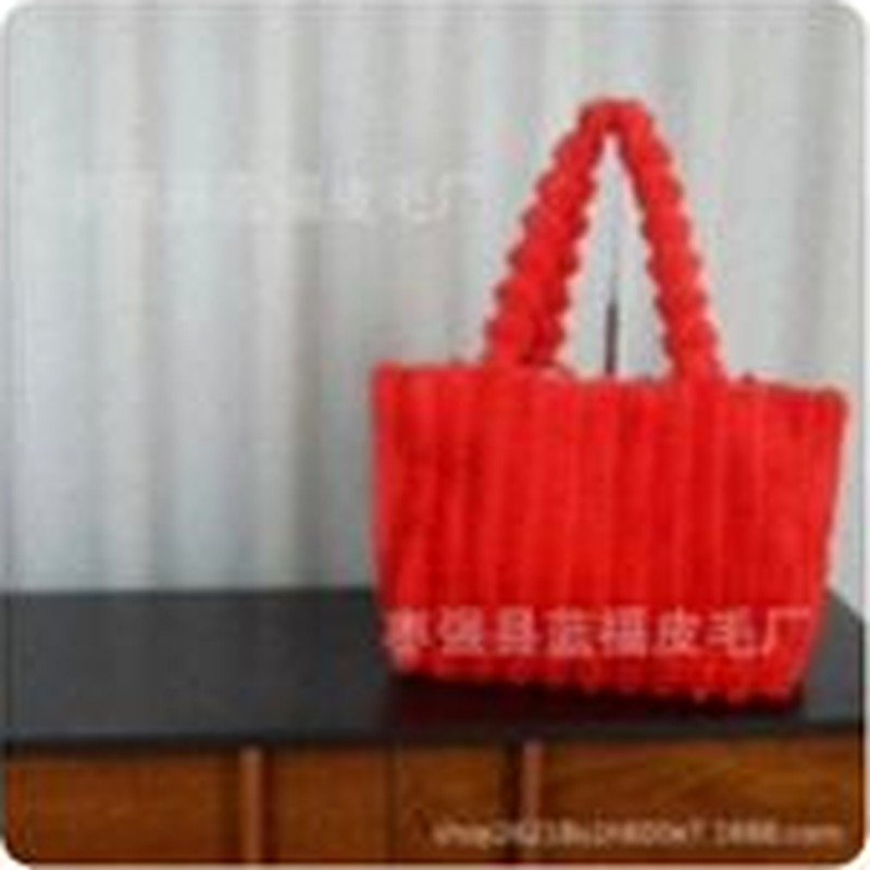 Veloura Ribbed Plush Tote - Image 2