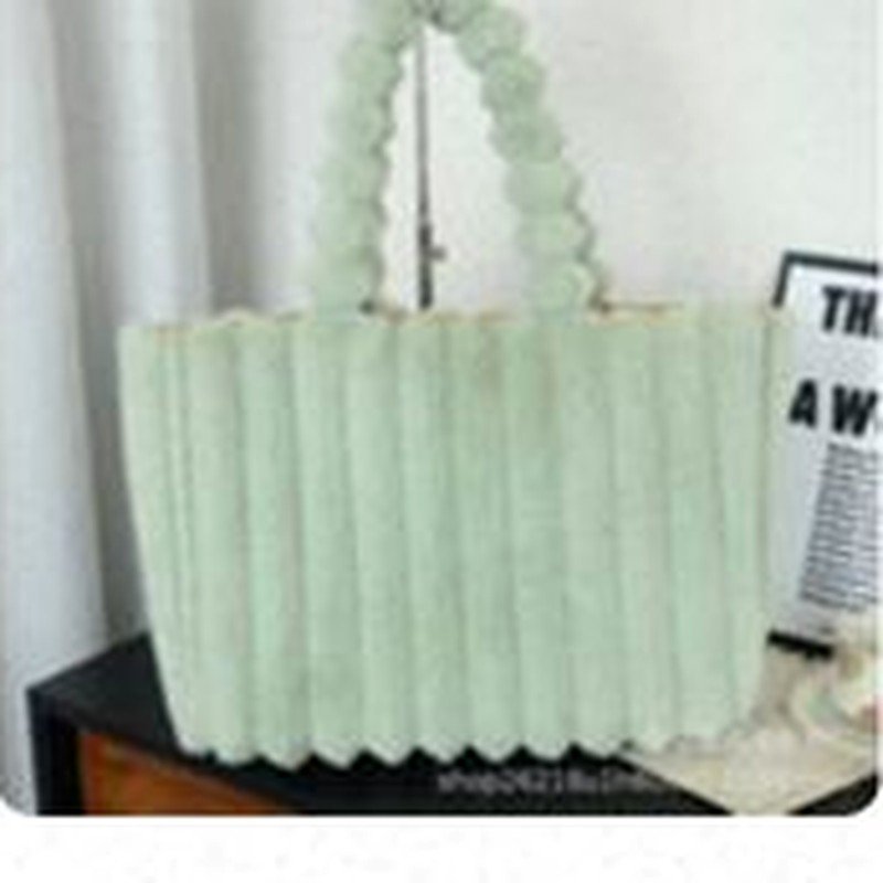 Veloura Ribbed Plush Tote - Image 4